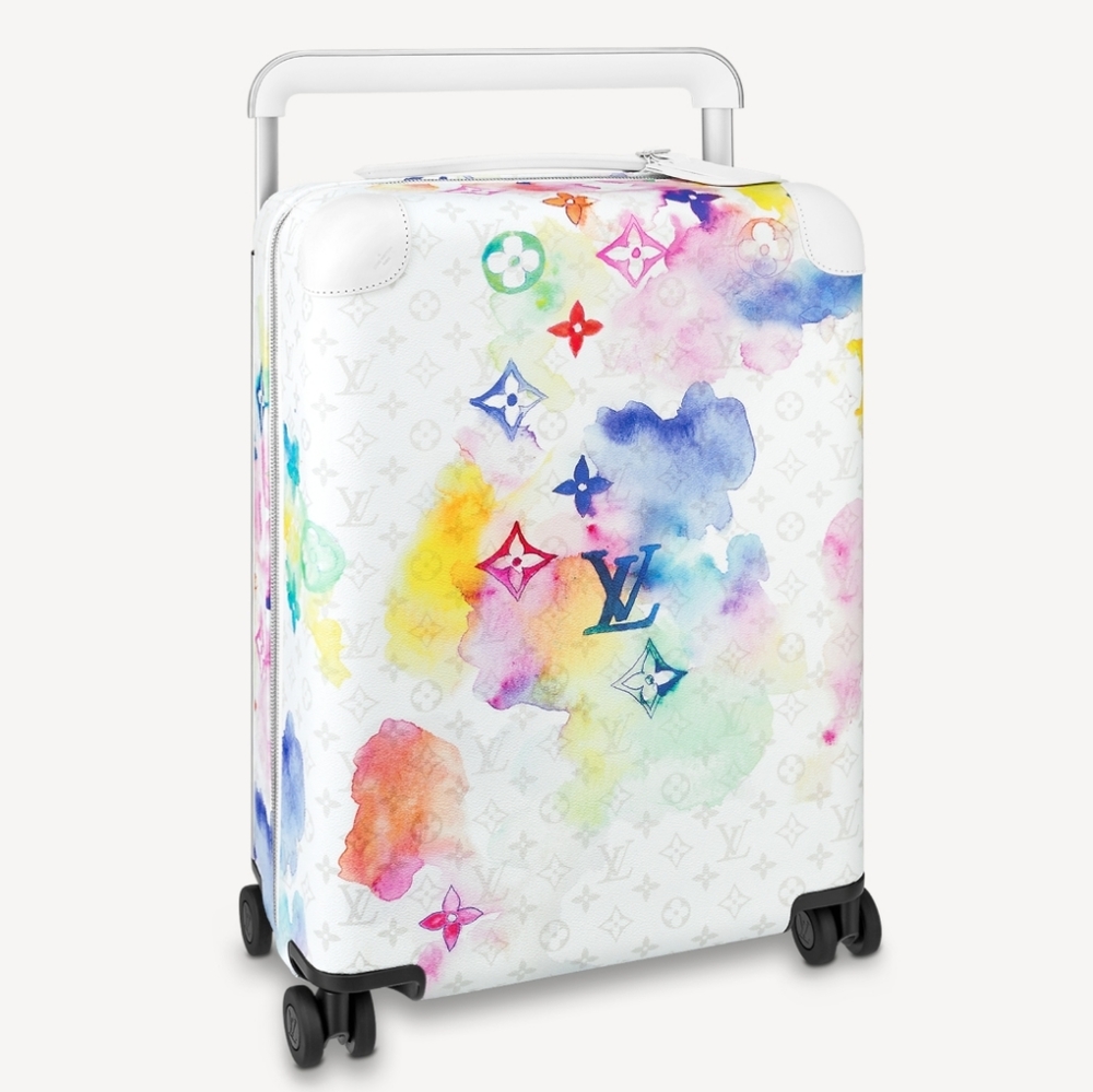 Louis Vuitton Watercolor Horizon 55 Luggage Virgil Abloh Limited Edition